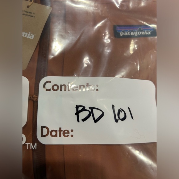 Patagonia Men's XL Boulder Fork Rain Jacket Robin Brown NWT Waterproof - Picture 8 of 10